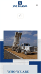 Mobile Screenshot of joeblandconstruction.com